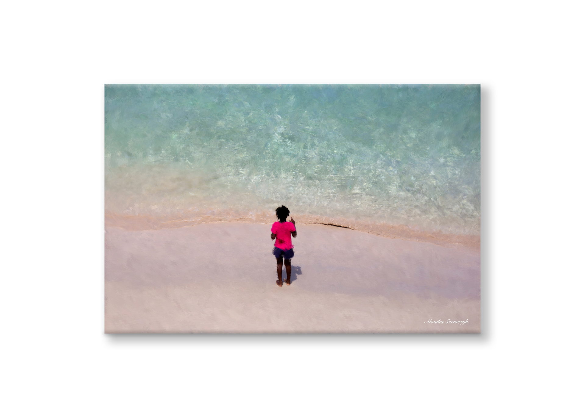 Girl and the Sea - Moontown, Barbados